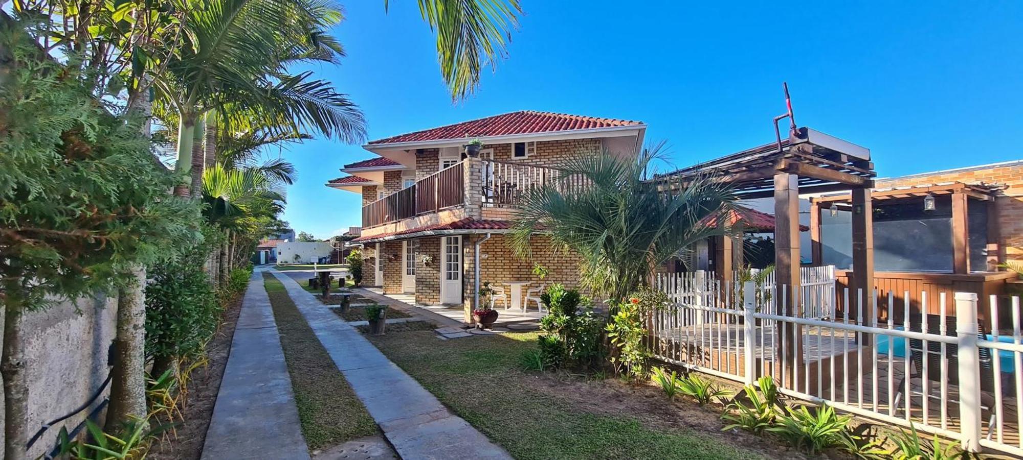 Pousada Recanto Edenico - A Beira Mar Da Praia Ponta Do Papagaio, Palhoca Sc Zewnętrze zdjęcie