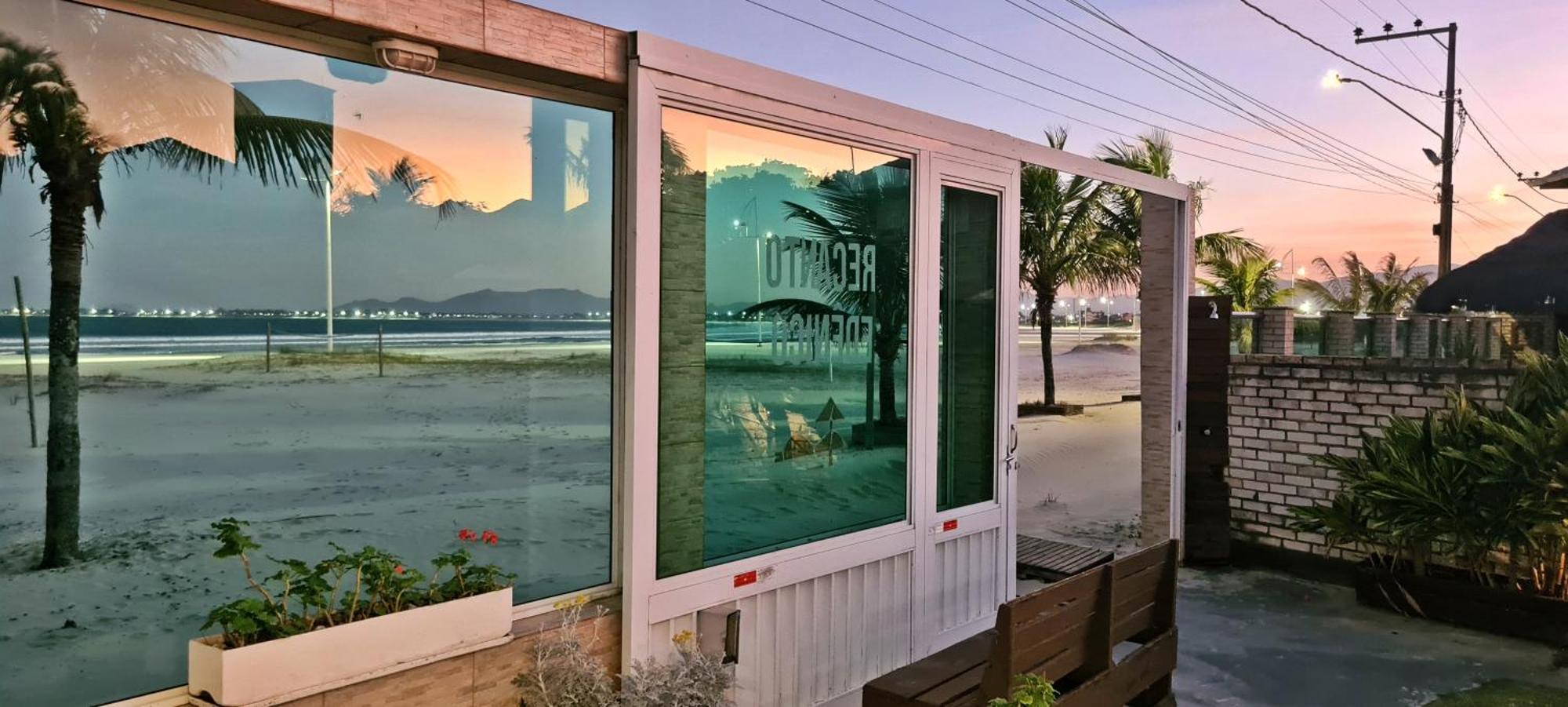 Pousada Recanto Edenico - A Beira Mar Da Praia Ponta Do Papagaio, Palhoca Sc Zewnętrze zdjęcie
