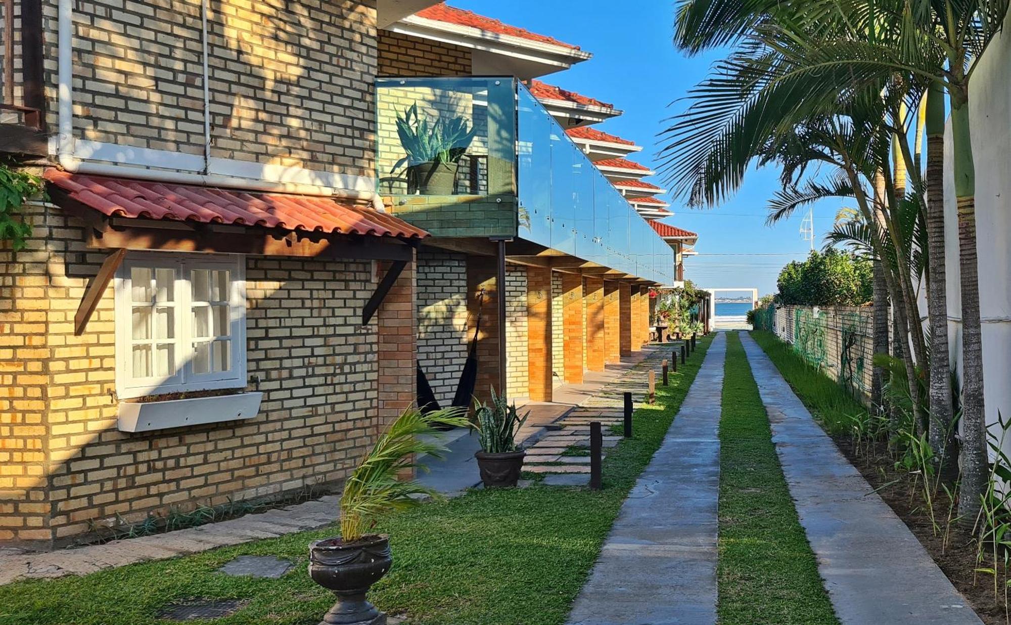 Pousada Recanto Edenico - A Beira Mar Da Praia Ponta Do Papagaio, Palhoca Sc Zewnętrze zdjęcie