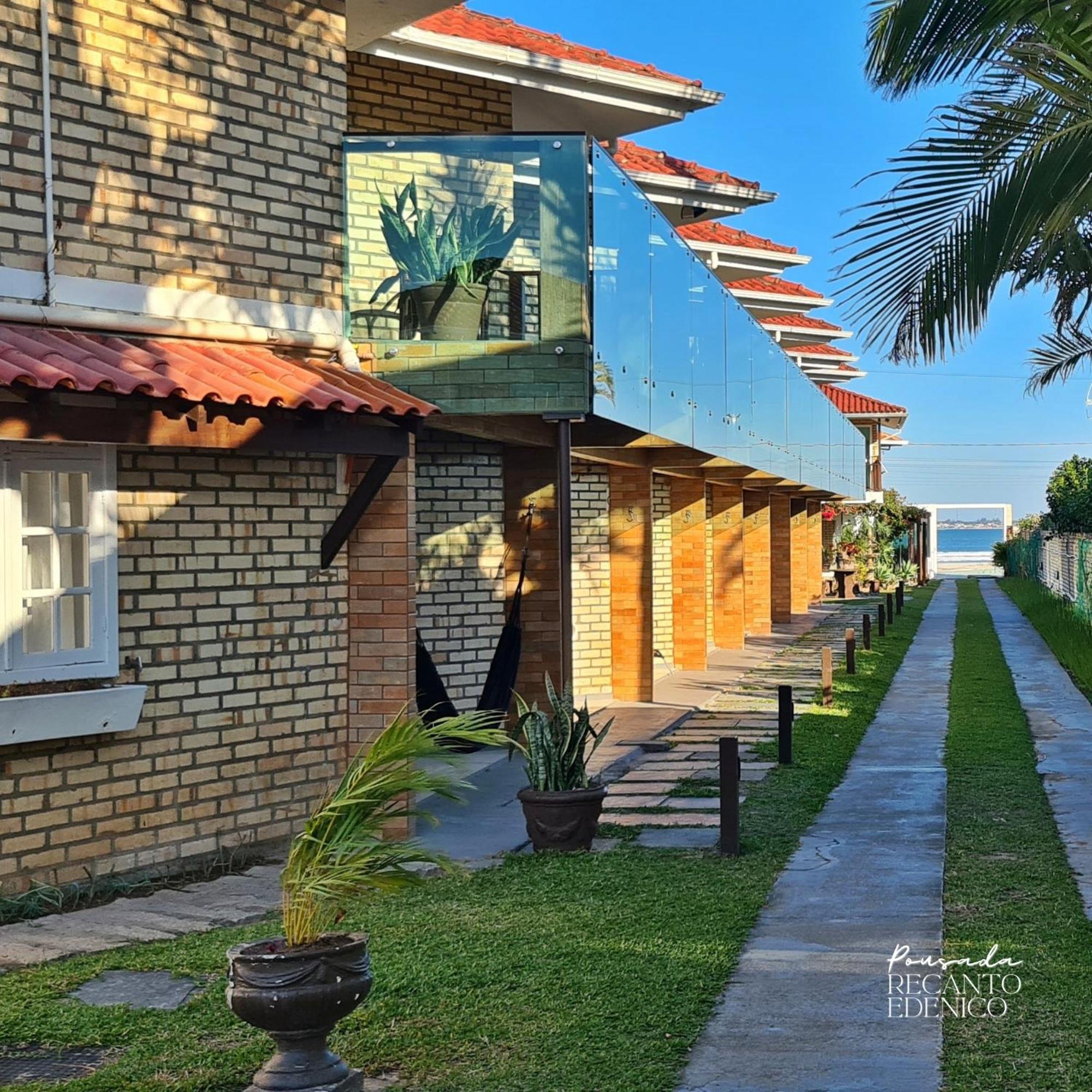 Pousada Recanto Edenico - A Beira Mar Da Praia Ponta Do Papagaio, Palhoca Sc Zewnętrze zdjęcie